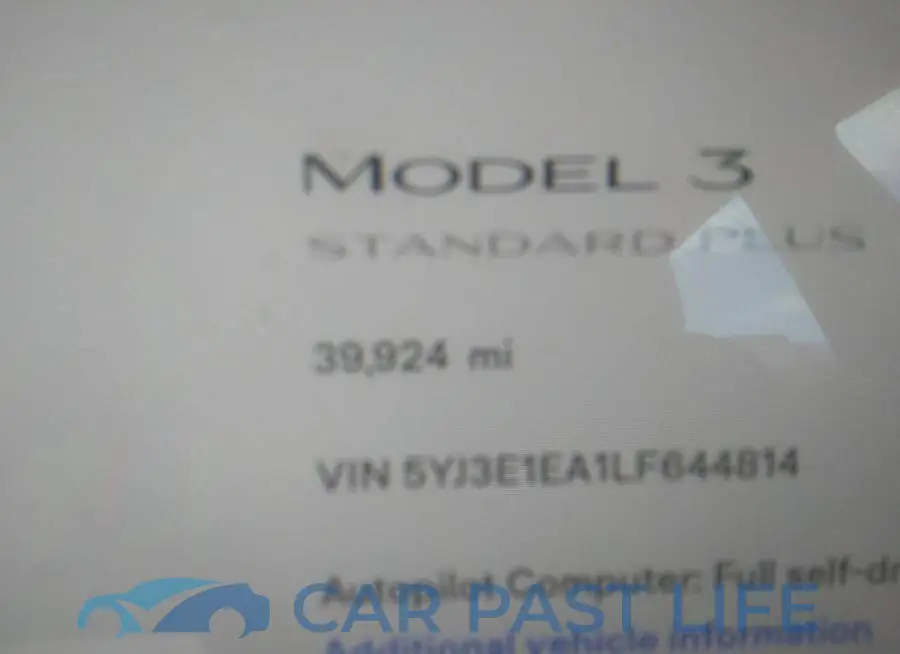 5YJ3E1EA1LF644814# 7