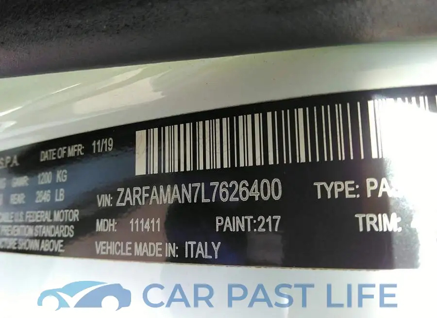 ZARFAMAN7L7626400# 9
