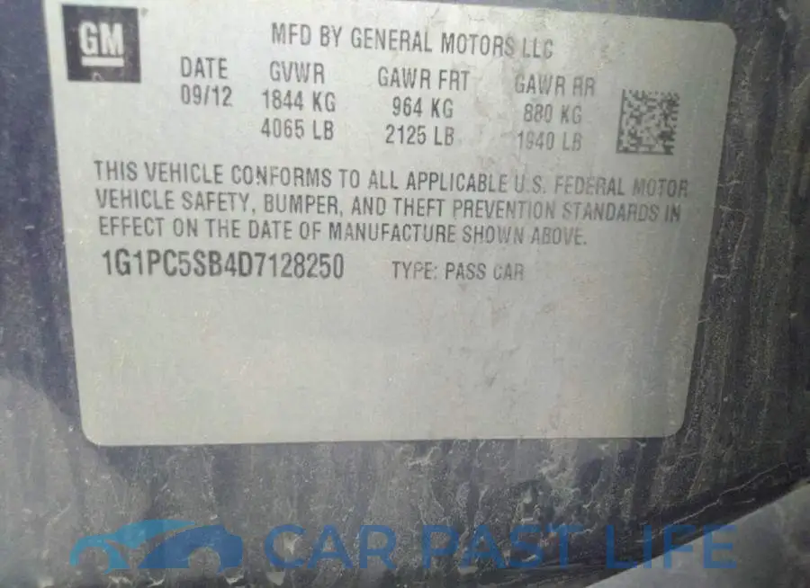 1G1PC5SB4D7128250# 9