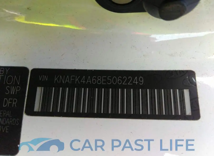 KNAFK4A68E5062249# 9
