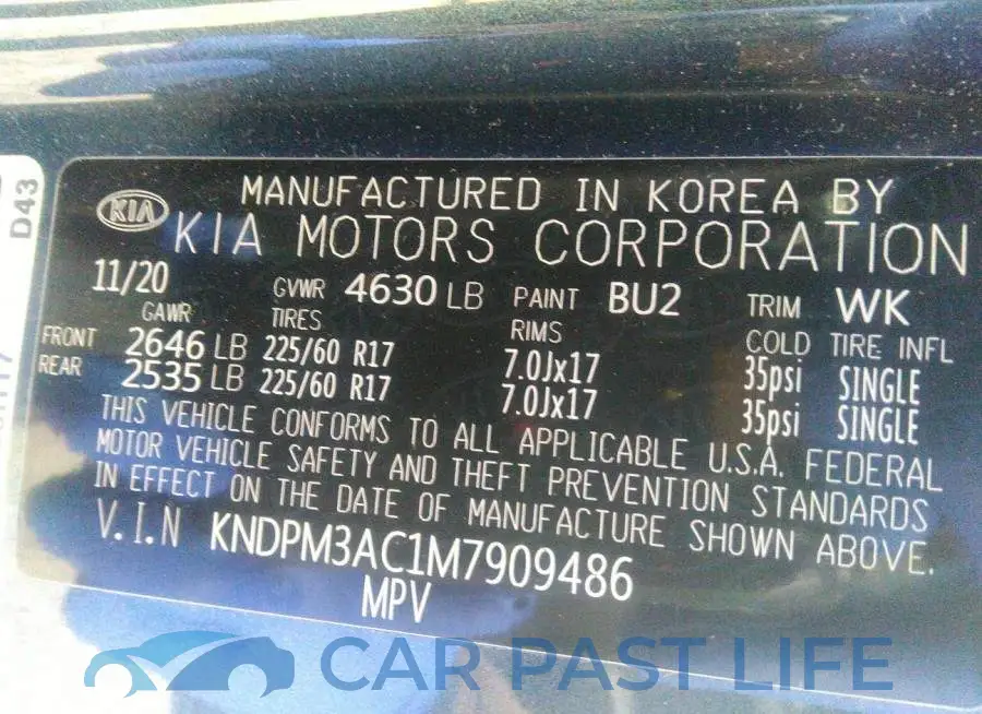 KNDPM3AC1M7909486# 9