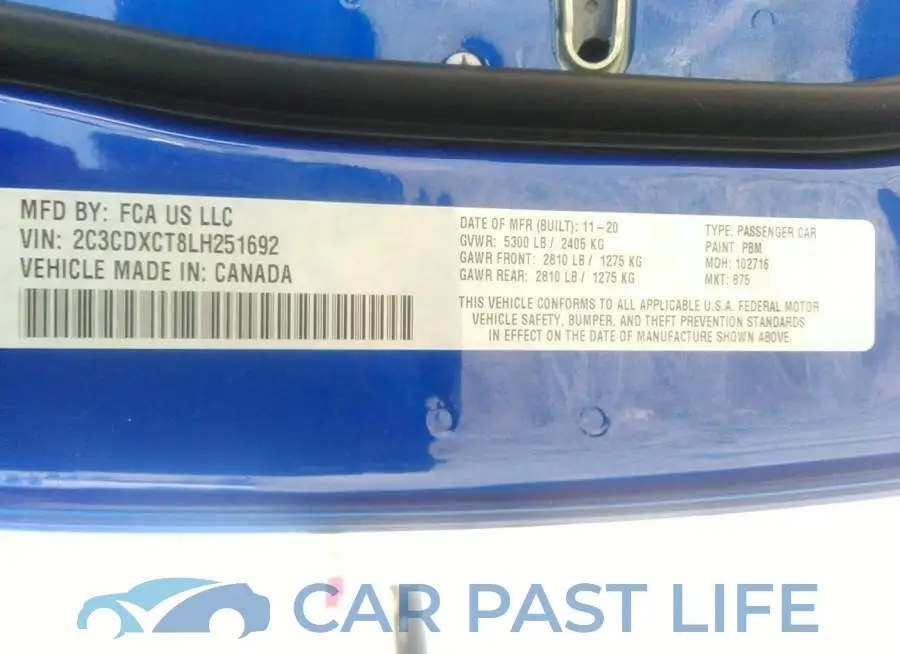 2C3CDXCT8LH251692# 9