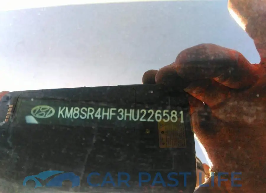 KM8SR4HF3HU226581# 9