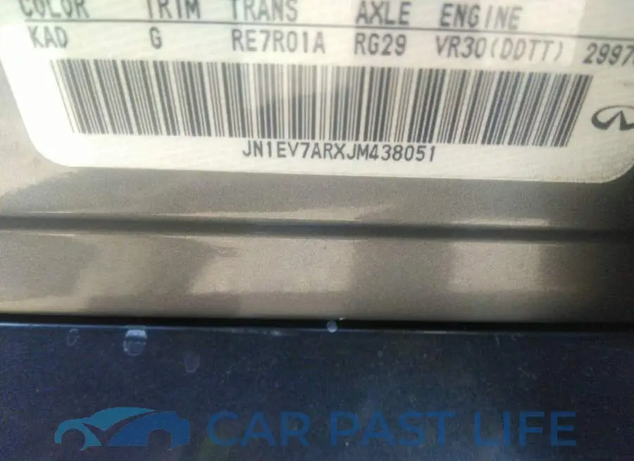 JN1EV7ARXJM438051# 9