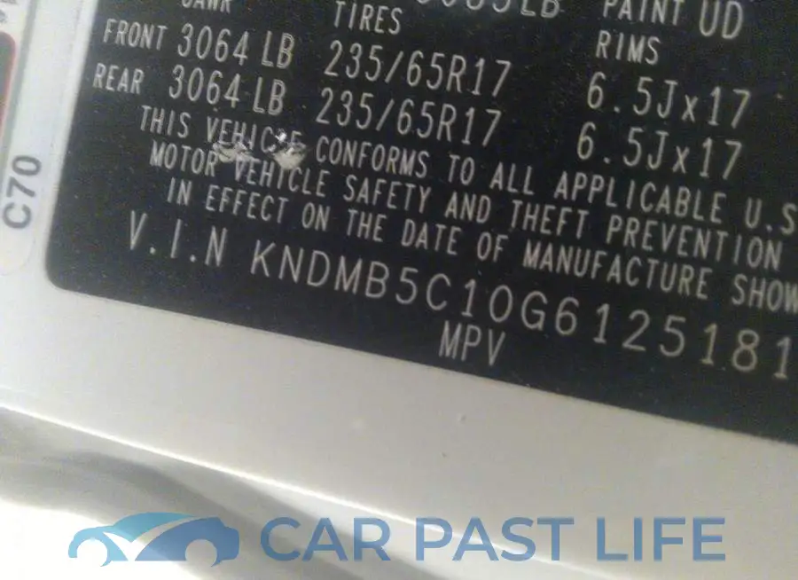 KNDMB5C10G6125181# 9