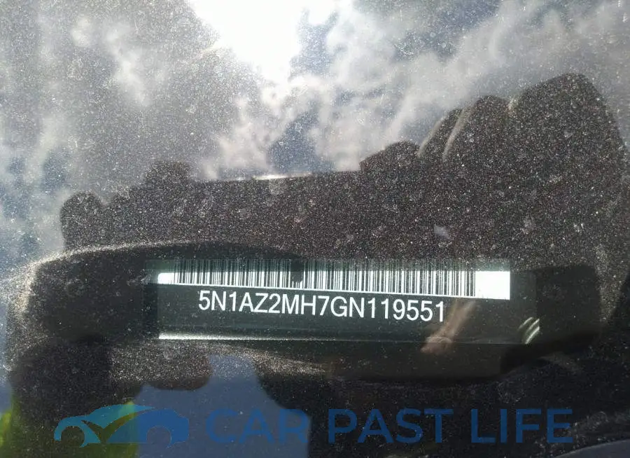 5N1AZ2MH7GN119551# 9