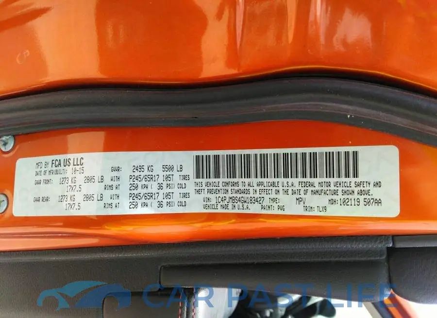 1C4PJMBS4GW183427# 9