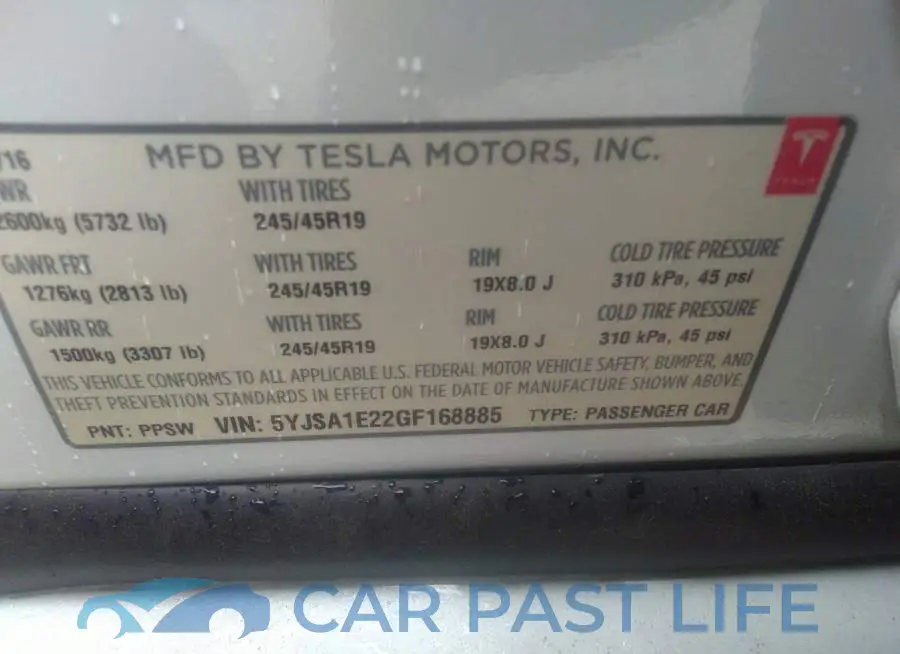5YJSA1E22GF168885# 9