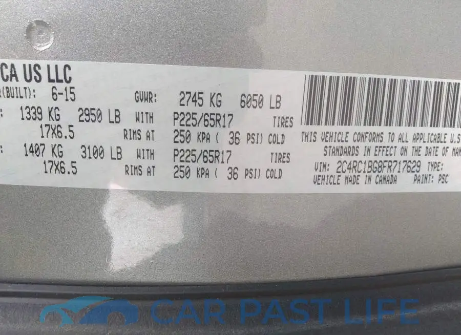 2C4RC1BG8FR717629# 9