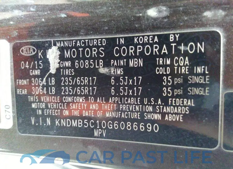 KNDMB5C10G6086690# 9