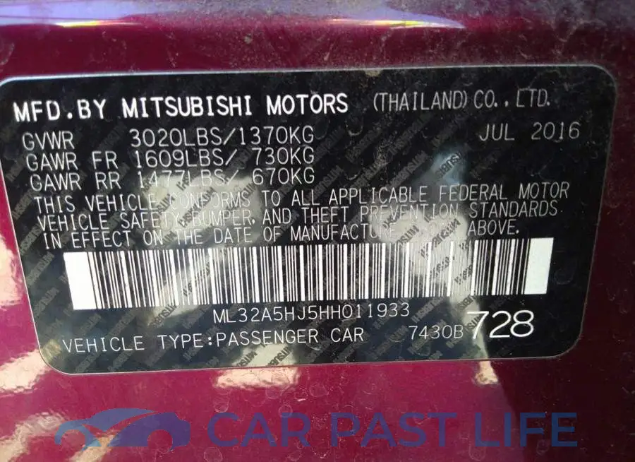 ML32A5HJ5HH011933# 9