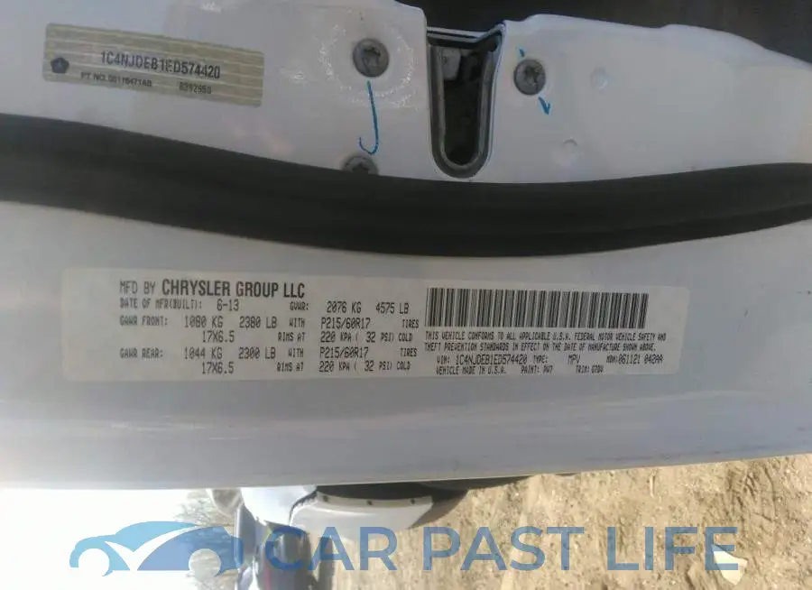 1C4NJDEB1ED574420# 9