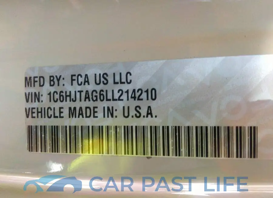 1C6HJTAG6LL214210# 9