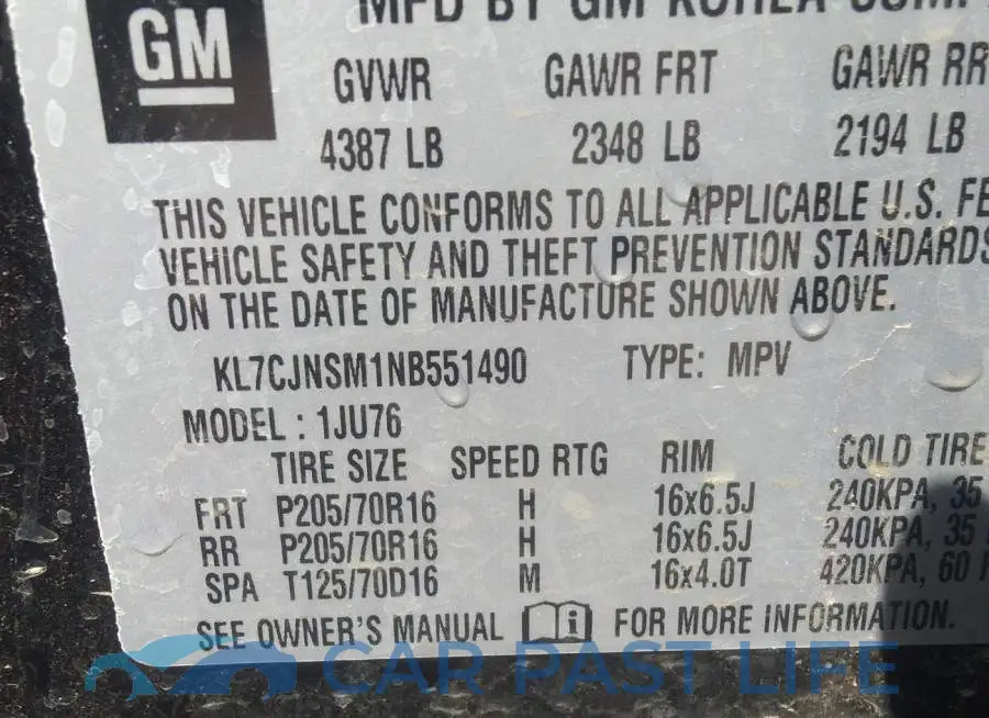 KL7CJNSM1NB551490# 9