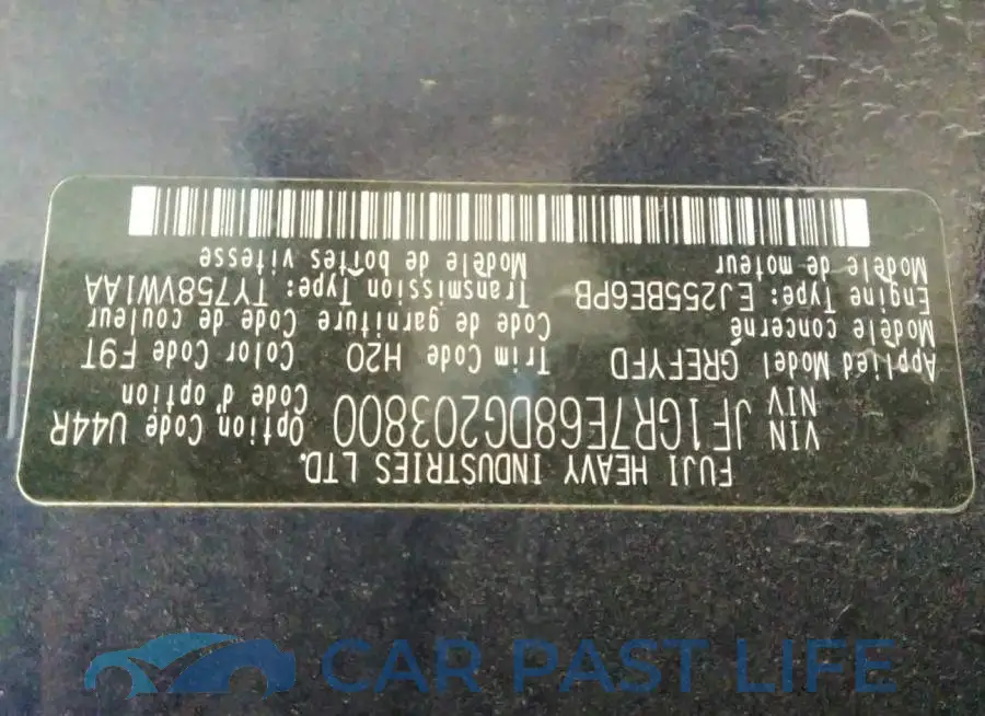 JF1GR7E68DG203800# 9