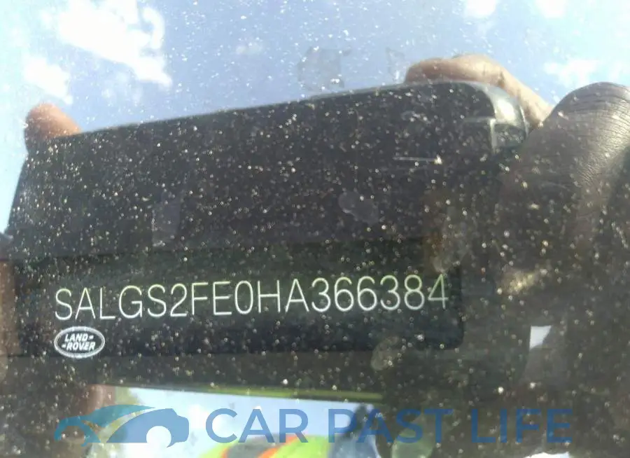 SALGS2FE0HA366384# 9