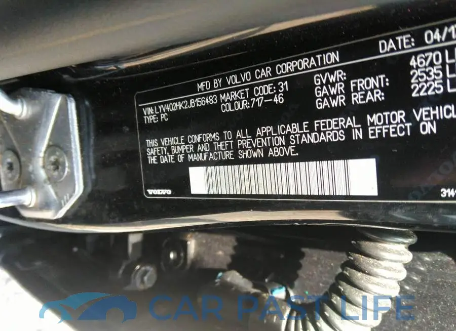 LYV402HK2JB156483# 9