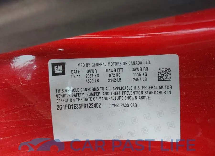 2G1FD1E35F9122402# 9