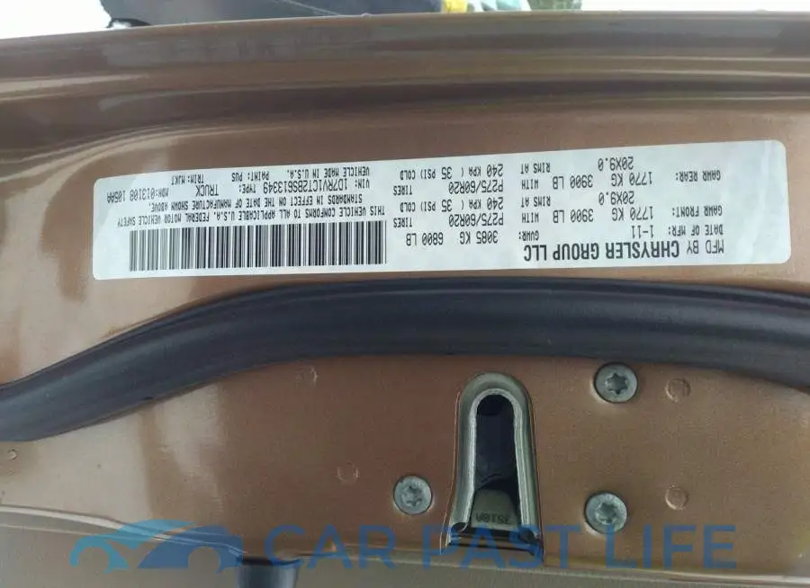1D7RV1CT2BS613349# 9