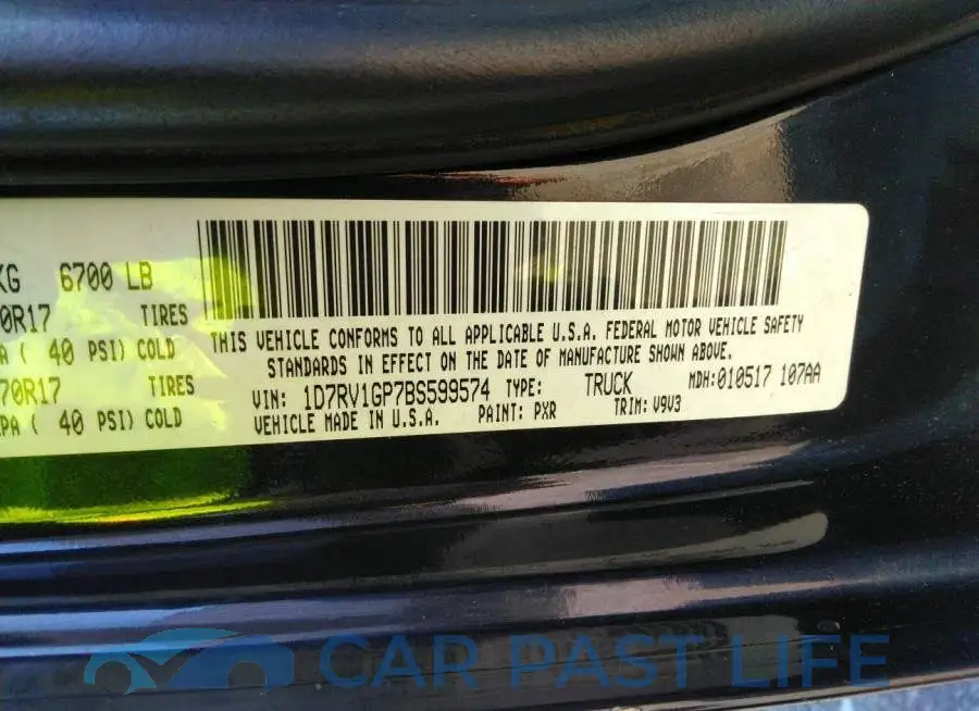 1D7RV1GP7BS599574# 9