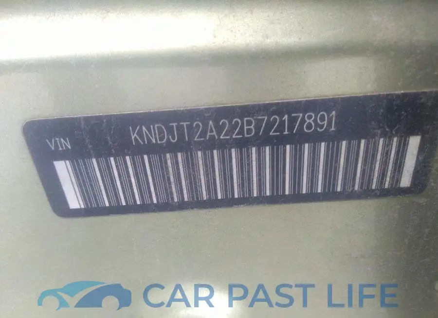 KNDJT2A22B7217891# 9