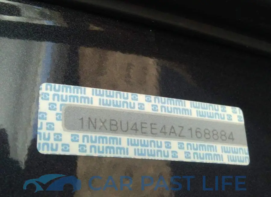 1NXBU4EE4AZ168884# 9