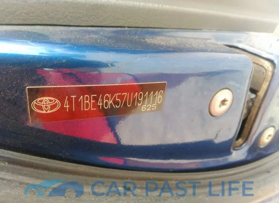 4T1BE46K57U191116# 9