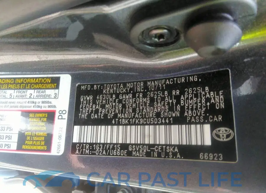 4T1BK1FK9CU503441# 9