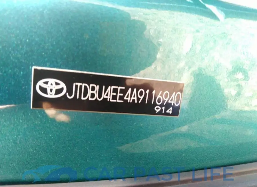 JTDBU4EE4A9116940# 9