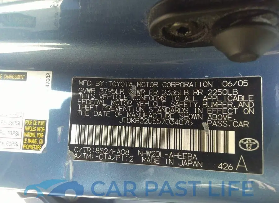 JTDKB22U557034075# 9