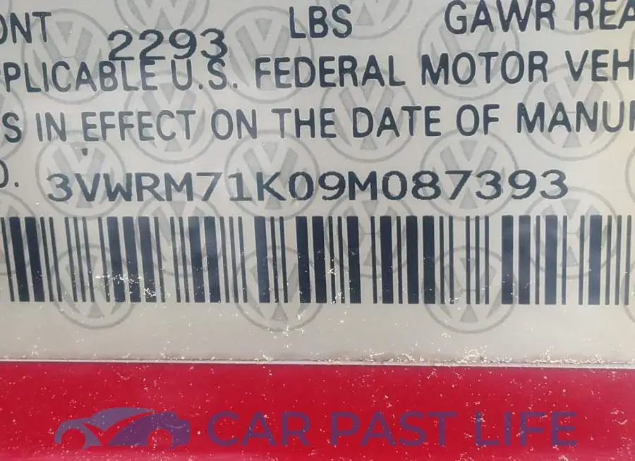 3VWRM71K09M087393# 9