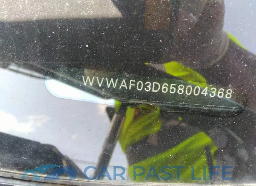 WVWAF03D658004368# 9