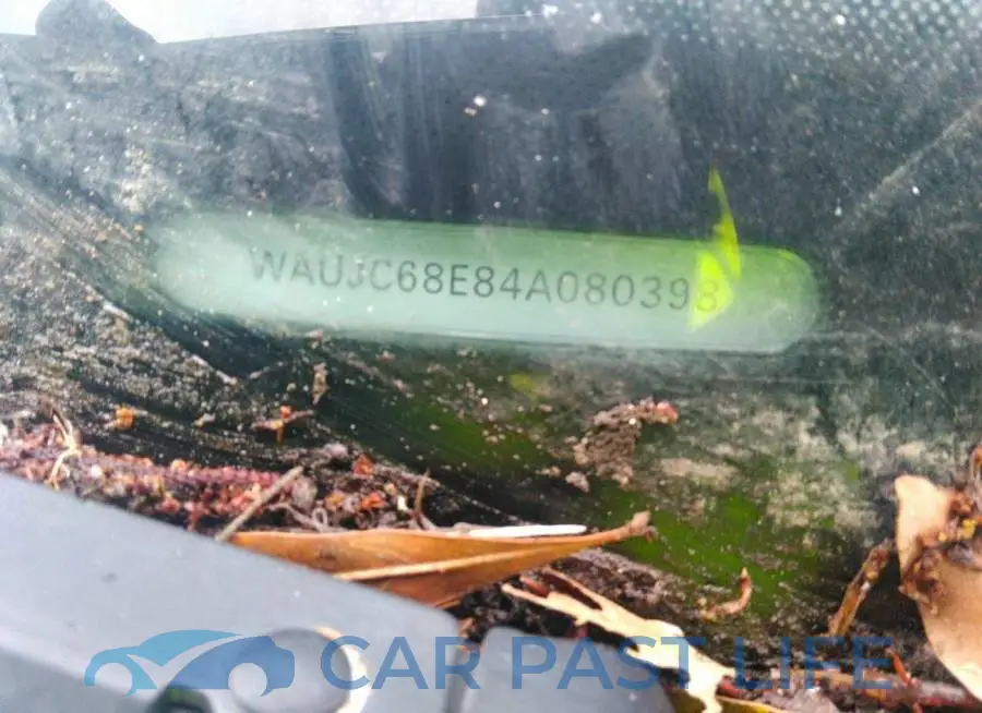WAUJC68E84A080398# 9