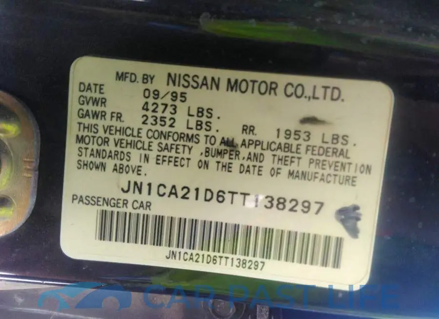 JN1CA21D6TT138297# 9
