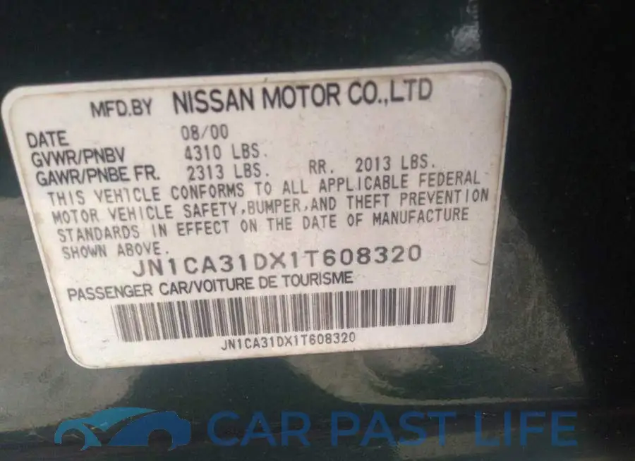 JN1CA31DX1T608320# 9