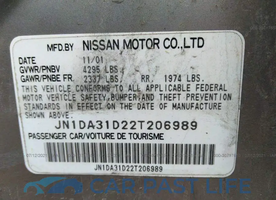 JN1DA31D22T206989# 9