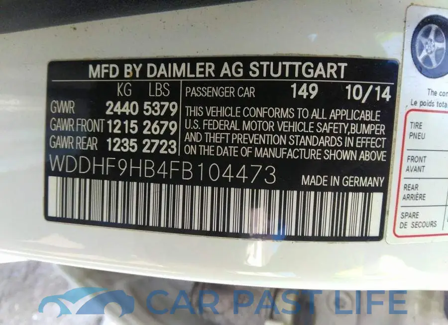 WDDHF9HB4FB104473# 9