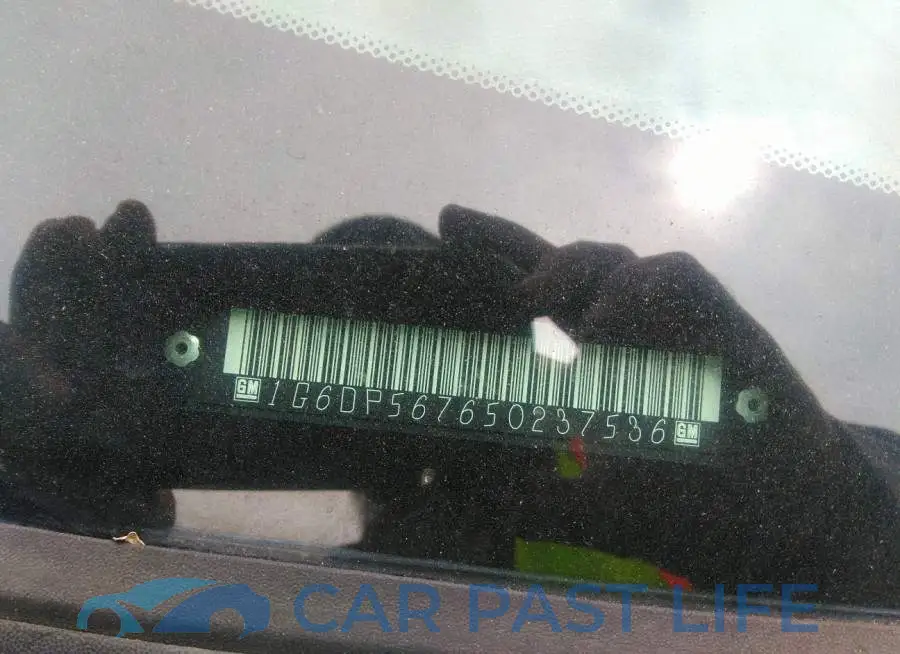 1G6DP567650237536# 9