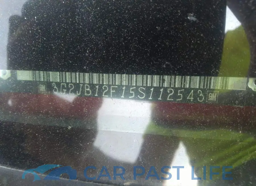 3G2JB12F15S112543# 9