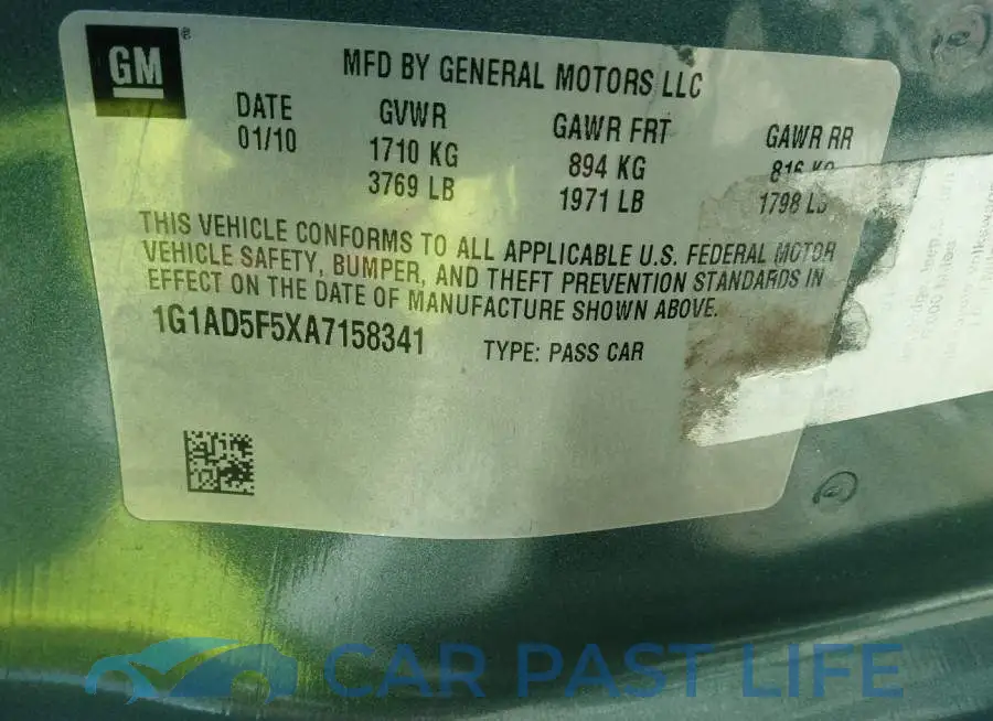 1G1AD5F5XA7158341# 9