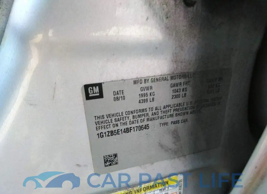 1G1ZB5E14BF170645# 9