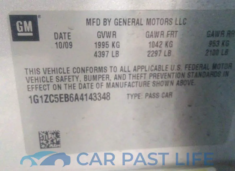 1G1ZC5EB6A4143348# 9