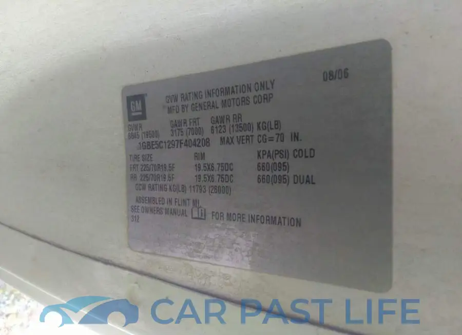 1GBE5C1297F404208# 9