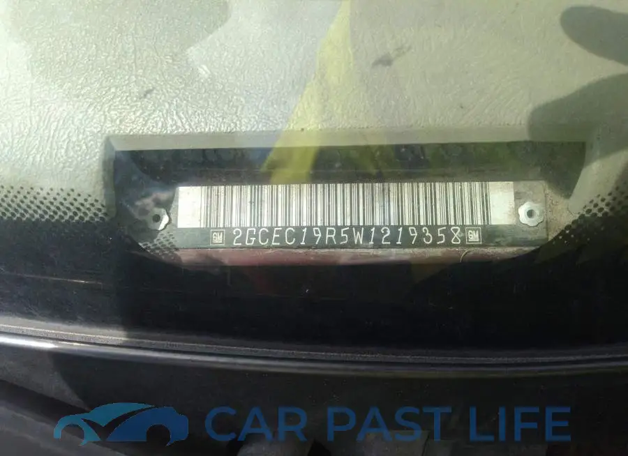 2GCEC19R5W1219358# 9