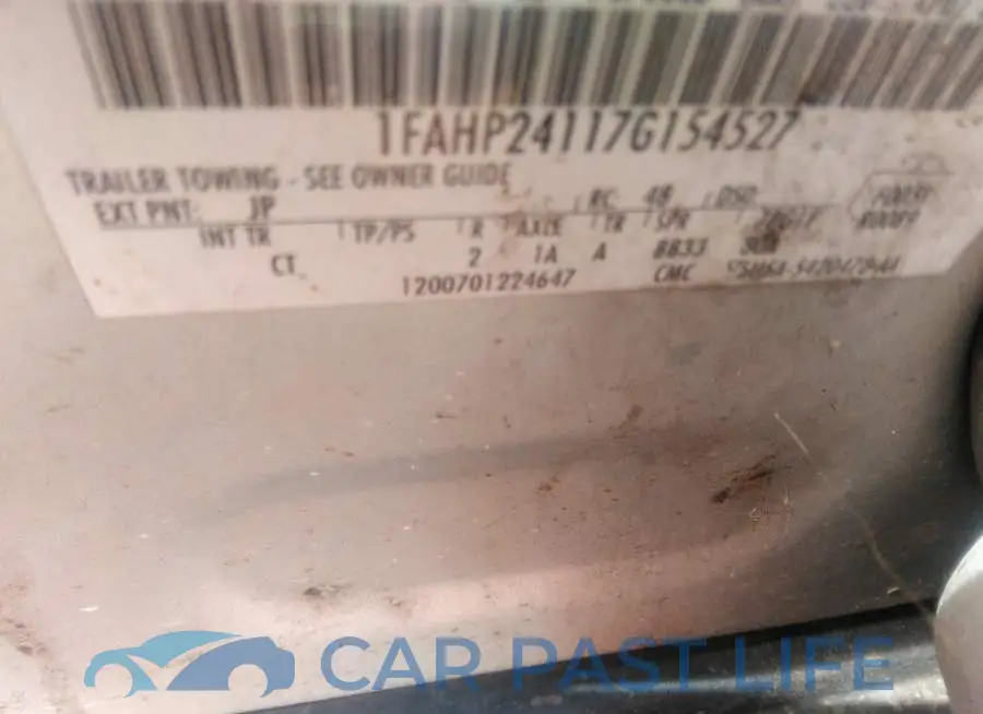 1FAHP24117G154527# 9