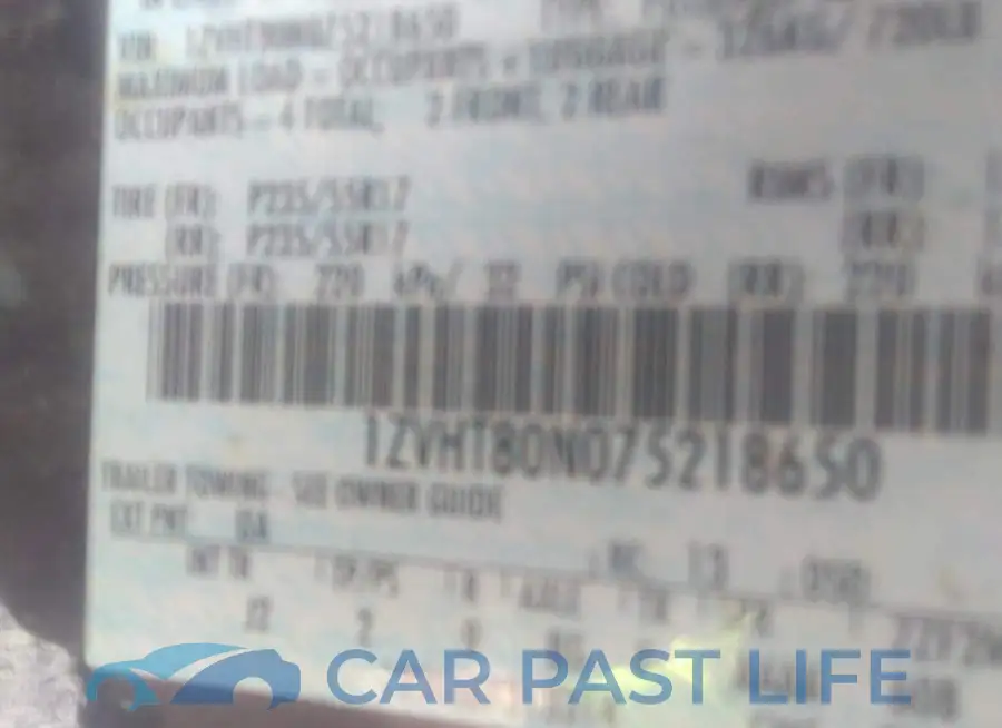 1ZVHT80N075218650# 9