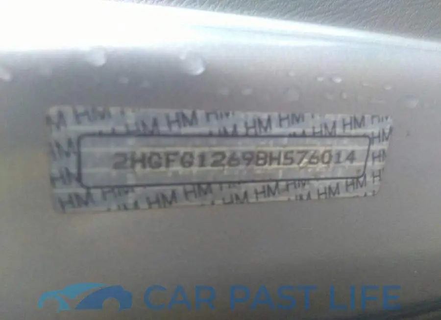 2HGFG12698H576014# 9