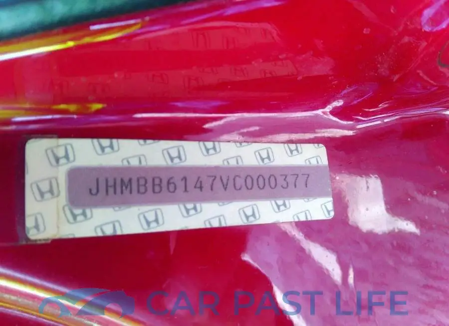 JHMBB6147VC000377# 9