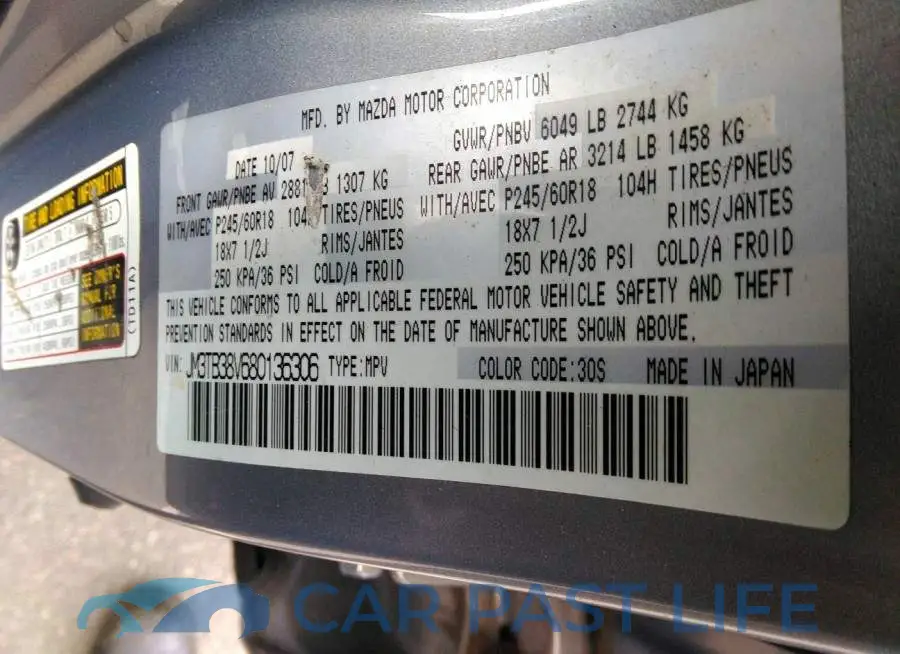 JM3TB38V680136306# 9