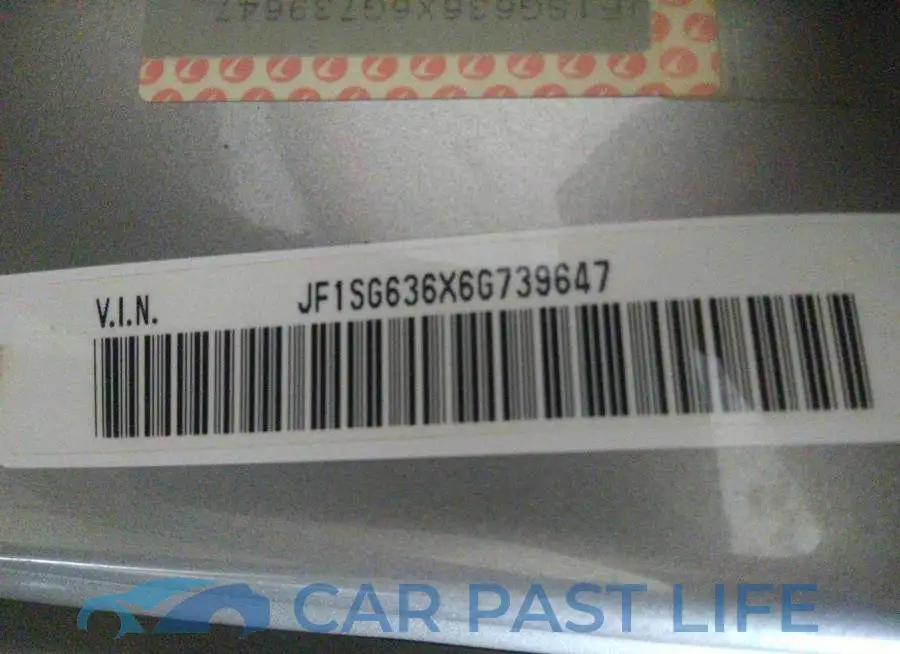 JF1SG636X6G739647# 9